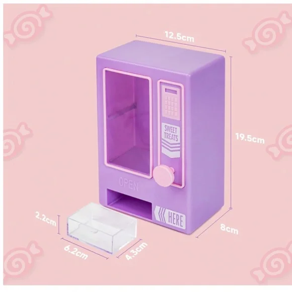 B959 Retro Style Candy Dispenser Vending Machine For Desktop - Picture 3 of 5